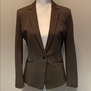 Army green H&M blazer